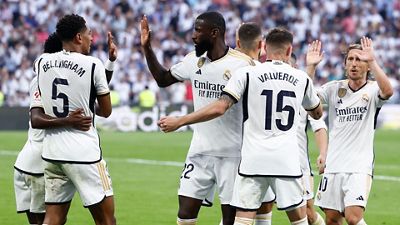 Resultados de la novena jornada de Liga