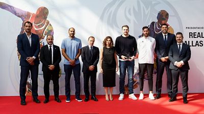 Presenting the Real Madrid-Dallas Mavericks match