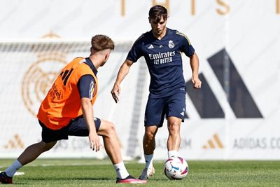 entrenamiento del real madrid