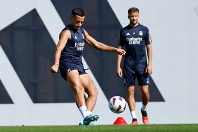 entrenamiento del real madrid