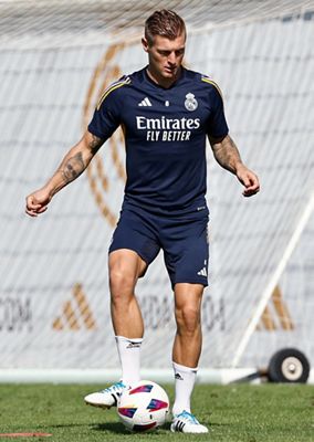 entrenamiento del real madrid