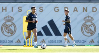 entrenamiento del real madrid