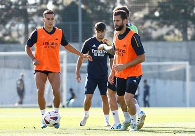 entrenamiento del real madrid