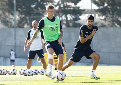 entrenamiento del real madrid