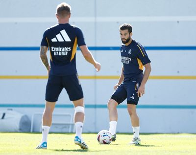 entrenamiento del real madrid