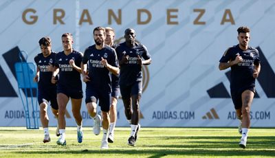 entrenamiento del real madrid