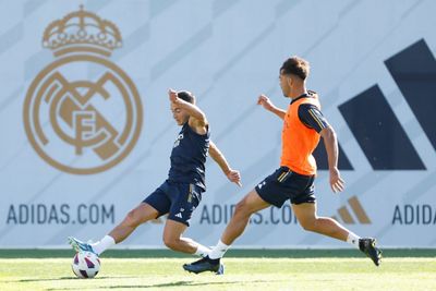 entrenamiento del real madrid