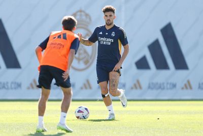 entrenamiento del real madrid