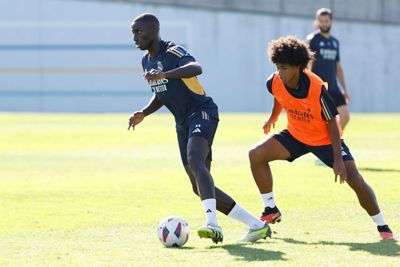 entrenamiento del real madrid
