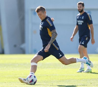 entrenamiento del real madrid