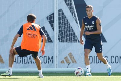 entrenamiento del real madrid