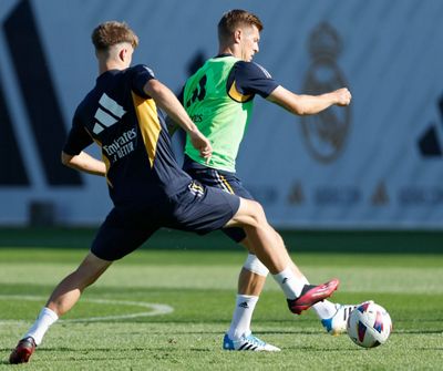 entrenamiento del real madrid