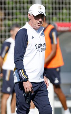 entrenamiento del real madrid