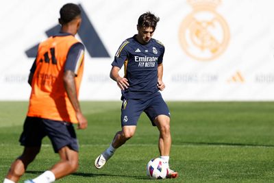 entrenamiento del real madrid