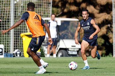 entrenamiento del real madrid