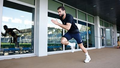 Exigeant travail physique à la Ciudad Real Madrid