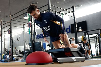 entrenamiento del real madrid