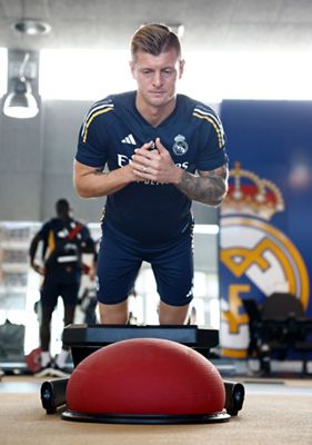 entrenamiento del real madrid