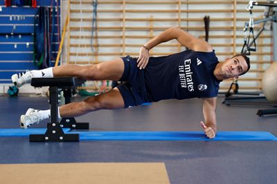 entrenamiento del real madrid