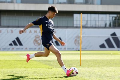 entrenamiento del real madrid