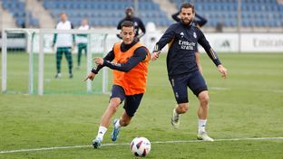 Primeiro treino da semana