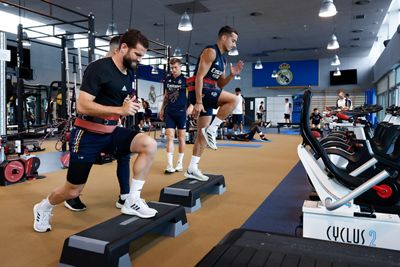 entrenamiento del real madrid