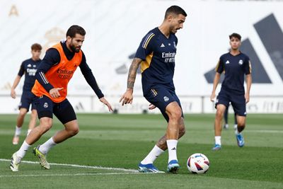 entrenamiento del real madrid