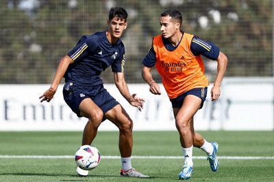 entrenamiento del real madrid