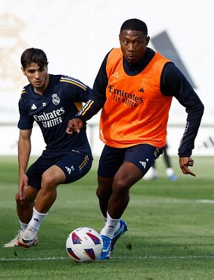 entrenamiento del real madrid