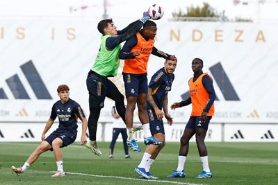 entrenamiento del real madrid