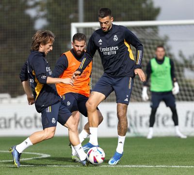 entrenamiento del real madrid