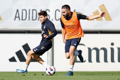 entrenamiento del real madrid