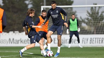 Le Real Madrid continue de préparer le match contre Séville