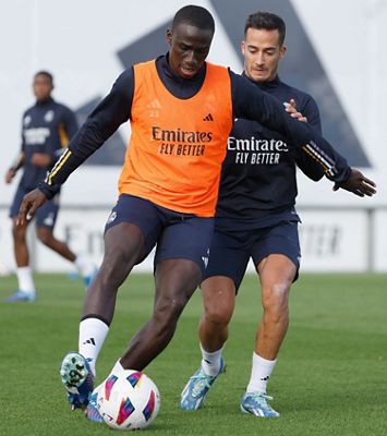 entrenamiento del real madrid