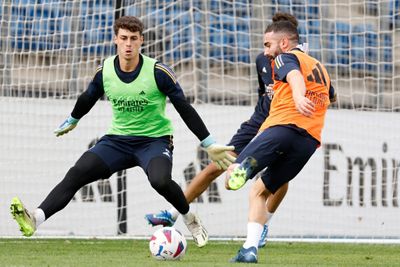 entrenamiento del real madrid
