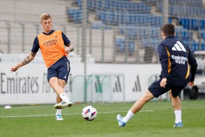 entrenamiento del real madrid