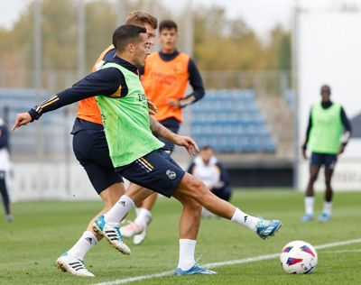 entrenamiento del real madrid