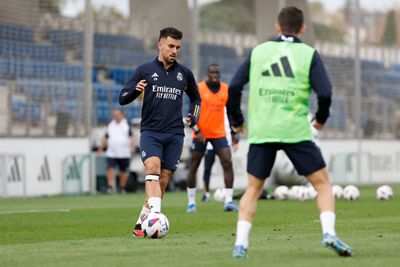 entrenamiento del real madrid