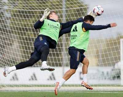 entrenamiento del real madrid