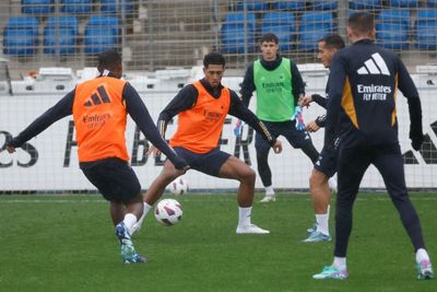 entrenamiento del real madrid