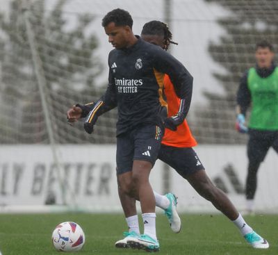 entrenamiento del real madrid