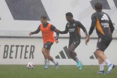 entrenamiento del real madrid