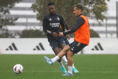 entrenamiento del real madrid