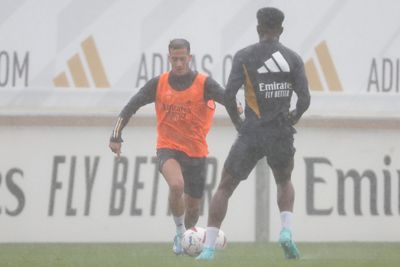 entrenamiento del real madrid