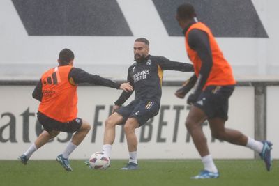 entrenamiento del real madrid