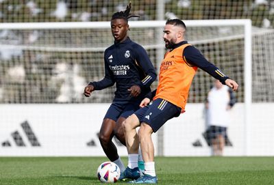 entrenamiento del real madrid