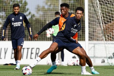 entrenamiento del real madrid