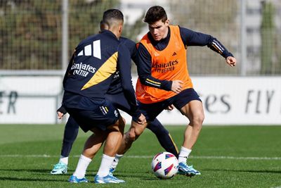 entrenamiento del real madrid
