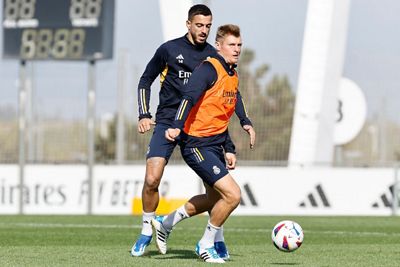 entrenamiento del real madrid