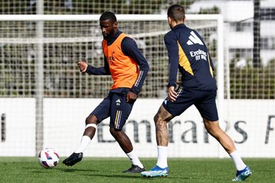 entrenamiento del real madrid
